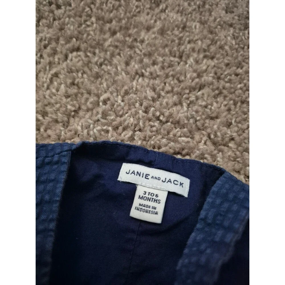 Janie and jack bubble romper size 3-6 months